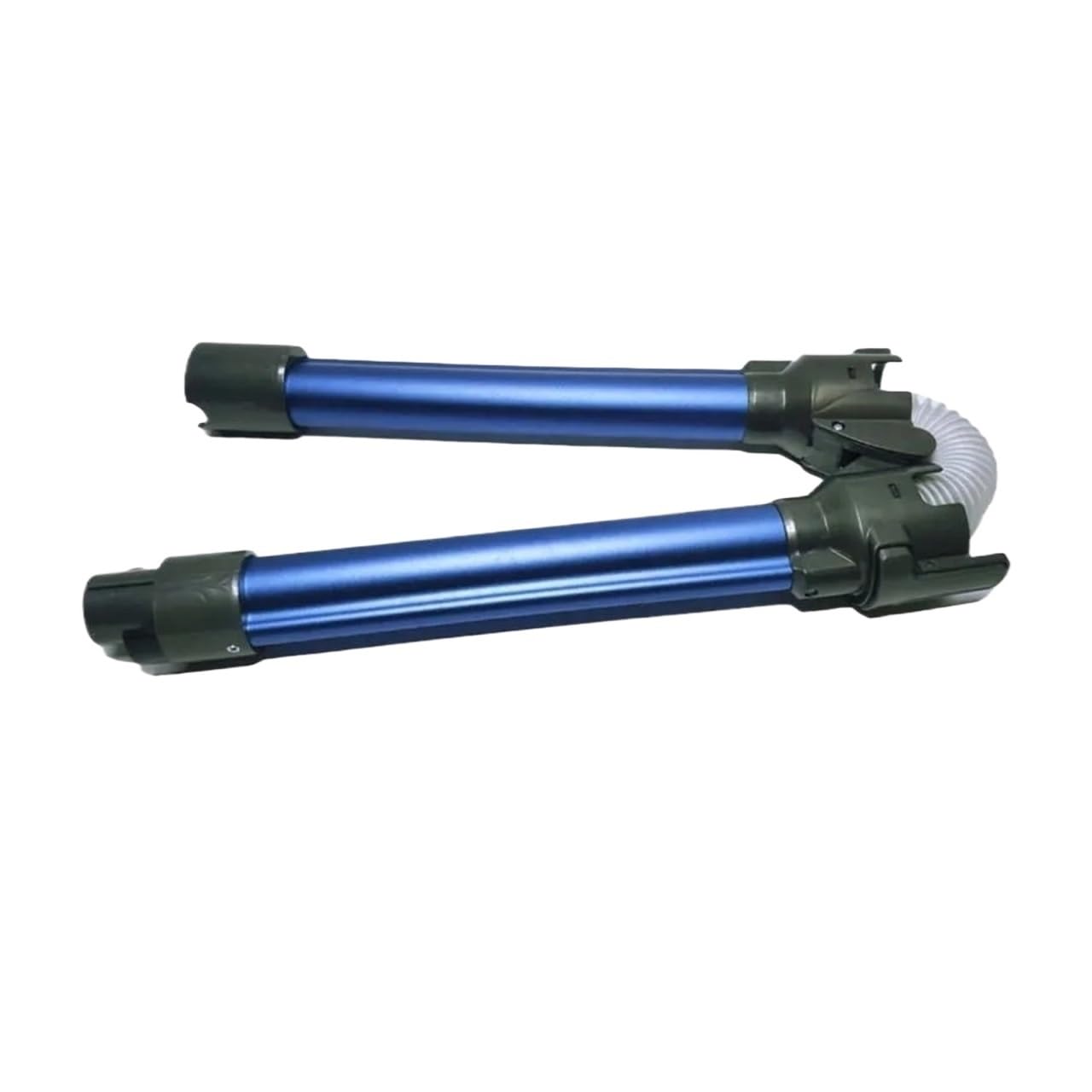 Pbskawuqalf Blue 1Pcs Replacement Aluminum Wand Compatible Tube，Compatible For Dyson，V7 V8 V10 V11 Flexible Bendable Vacuum Cleaners Foldable Extension Tube