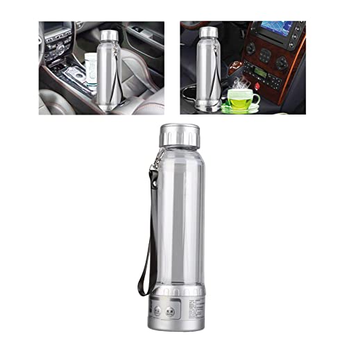 Taza eléctrica para automóvil 280ml para calentar café miniatura 4