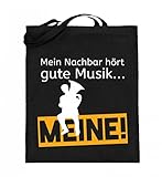 trendy Jutebeutel mit extra langen Henkeln (70 cm) in Universalgröße (38x42 cm), befördert all dein Hab & Gut durch den Alltag