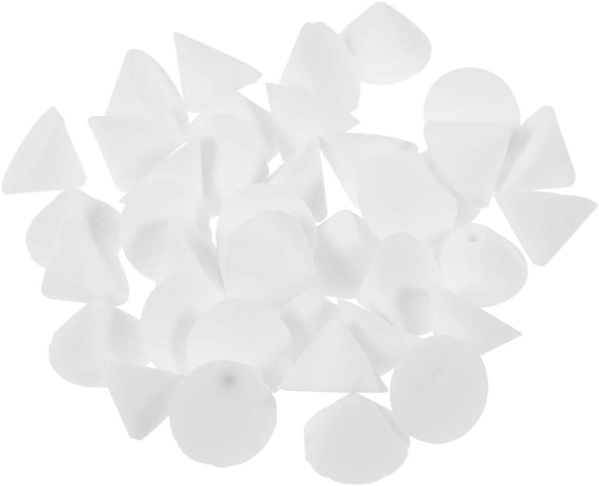 VILLFUL 100pcs Refractory Pottery Kiln Nail Nail for Kiln Stilts Ceramic Firing Tools Supporting Tools
