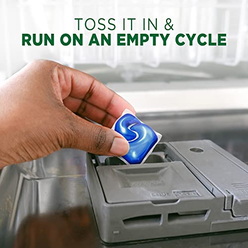 Cascade Platinum Dishwasher Cleaner And Deodorizer, Odor Eliminator, 6 Tablets #TOP6