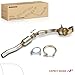 A-Premium Catalytic Converter Kit Direct-Fit Compatible with Volkswagen Jetta 2016 2017 2018 1.4L, E.P.A. Compliant
