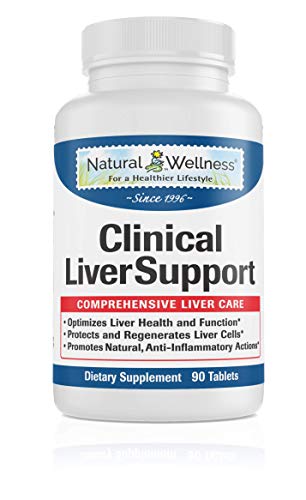 Natural Wellness Clinical Liver Support – Liver Cleanse, Detox, Repair & Optimizer – 1,680mg of Total Liver Protection: Milk Thistle 10X Absorption, Turmeric 95% Curcumin, Beet, and More Natural Wellness Clinical Liver Support – Liver Cleanse, Detox, Repair & Optimizer – 1,680mg of Total Liver Protection: Milk Thistle 10X Absorption, Turmeric 95% Curcumin, Beet, and More