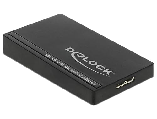 DeLOCK 62581 Adattatore Grafico USB 3840x2160 Pixel Nero - 2