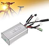 VGEBY 36V 48V 25A Electric Controller, 9 Tubes Brushless Motor Controller with Double Light Cable for Electric Bike, VGEBYd5uyqwrn27