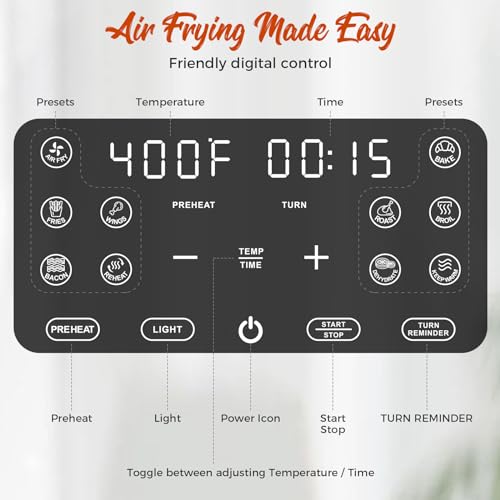 Kitchen Elite Air Fryer Cooking