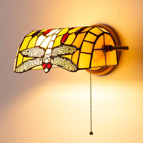 Alpinaluz Lámpara de Pared Estilo Tiffan