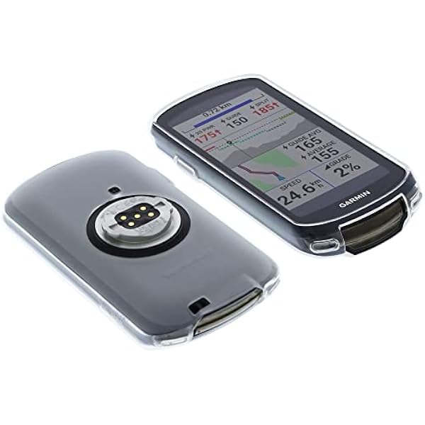 Pokrowiec kompatybilny z Garmin Edge 1040 pokrowcem ochronnym TPU case protective cover przezroczysty