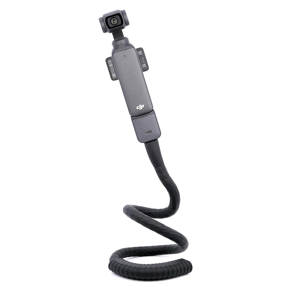 MAXCAM Flexible Octopus Tripod for DJI Pocket4/Pocket3 Wrap Around Selfie Stand for Mirrorless Camera Accessories