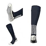 PreSox Unisex Sports Thicken Cushion Knee High Socks with Rubber Dots for Baseball/Soccer/Futbol Shinguards
