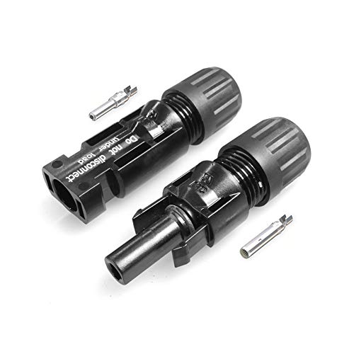 Stäubli 5 Paar MC4 Stecker - Buchse + Stecker 4-6 mm² Typ 4 PV-KBT4/6I 5 Paar 4 mm² - 6 mm², Kupfer