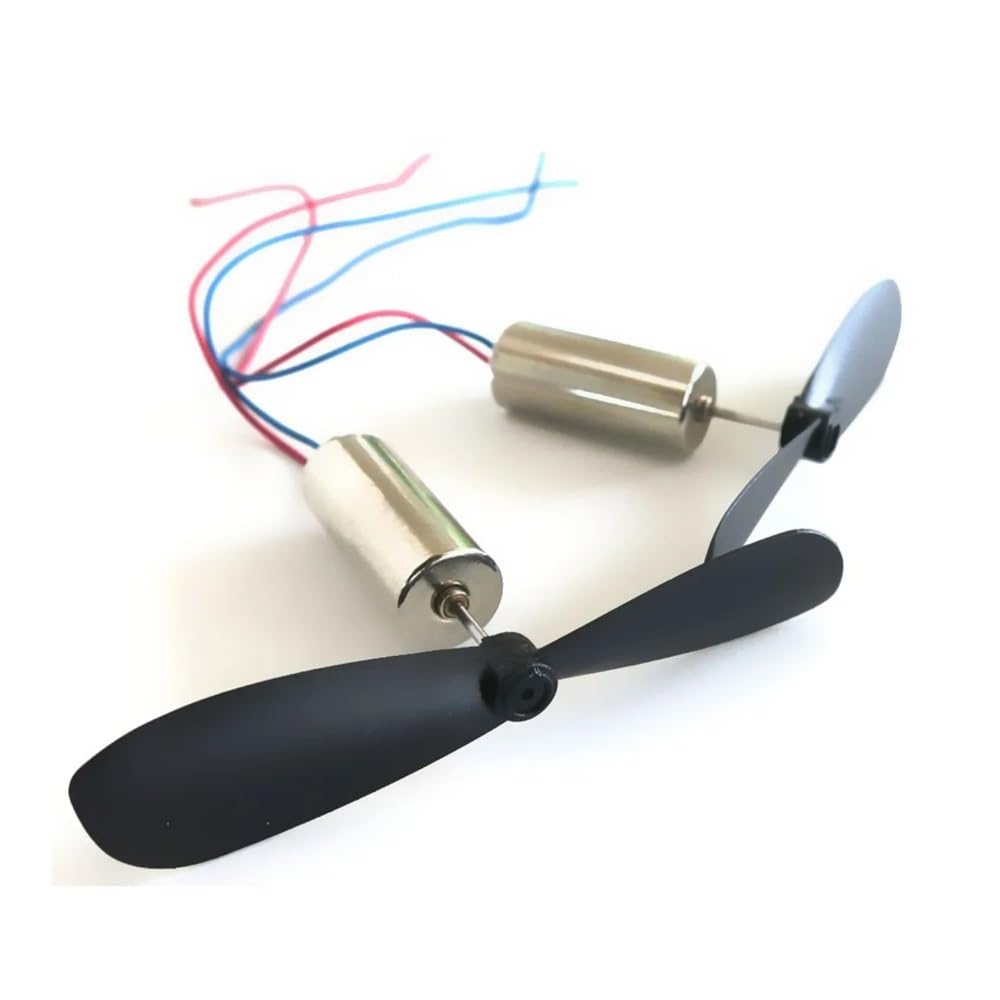 HJNAOKGWHQ 2PCS 716 Hollow Cup Motors With Propellers