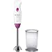 Produktbild Bosch Stabmixer CleverMixx Fun MSM2410PW, Abnehmbarer Mixfuß, Mixbecher mit Deckel, ergonomischer Griff, leichtes Gehäuse, 4-Klingen-Messer, einfache Reinigung, 400 W, weiß/pink