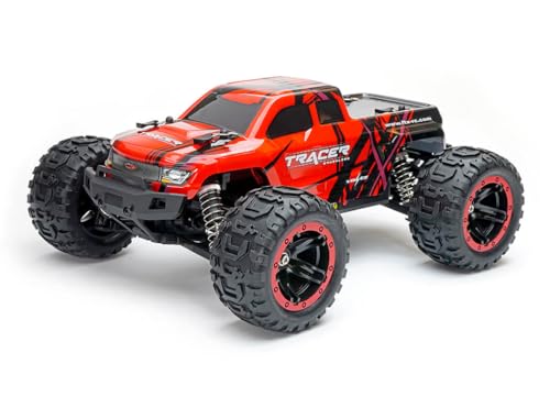FTX TRACER 1/16 4WD BRUSHLESS MONSTER TRUCK RTR - RED