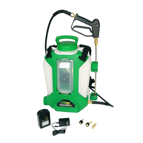 Image of FlowZone Cyclone 3 Battery Backpack Sprayer, 5-Pressure, Battery Included