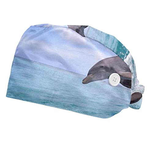 Casquettes de travail dauphins sautants JDEZ pour un quotidien professionnel agréable