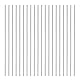 CoCud 20Stk Rund Stahl Stab 1.3mm Durchmesser 100mm Länge Schnellstahl Stangenware Handwerk DIY Werkzeug - (Anwendung: für Drehmaschinen Bohrmaschine)