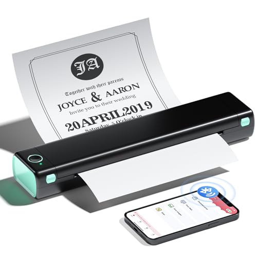 Phomemo PHOMEMO-M08F Pro Portable Printer Wireless Travel cover