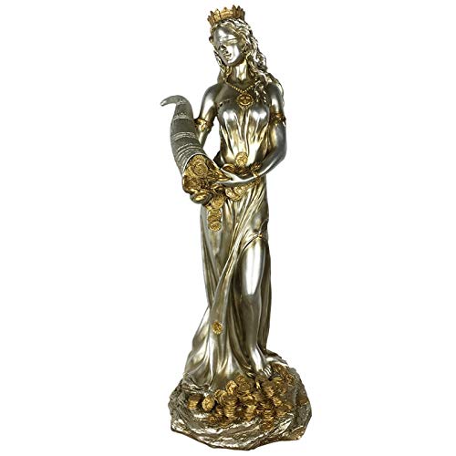 Décoration étagère salon avec cette petite statue déesse en résine