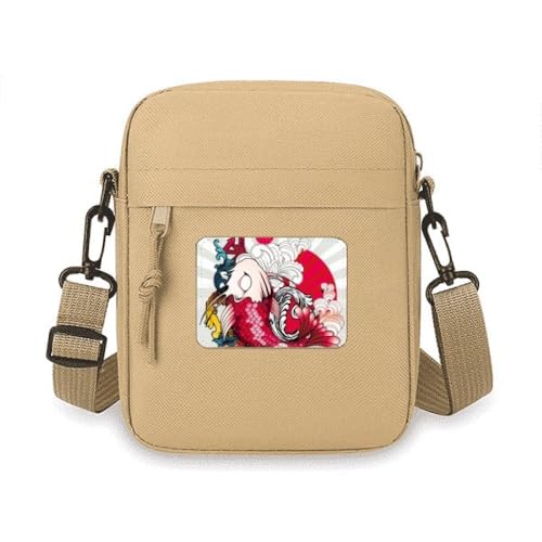 Sac à bandoulière pour téléphone portable Koi parfait pour vos sorties