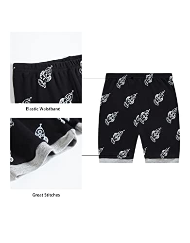 Image of KikizYe Boys Short Sleeve Pajamas Kids Summer Pjs Children Pajamas