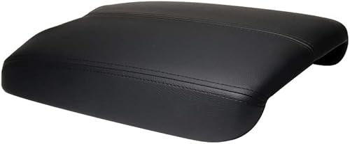 Miniatura 7 de A ABIGAIL Funda para reposabrazos de consola central para Honda Accord Auto 2008 2009 2010 2011 2012 de cuero con costura, tapa de consola de Negro