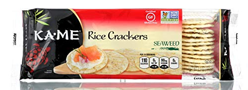 KA ME RICE CRKR SEAWEED GF, 3.5 OZ