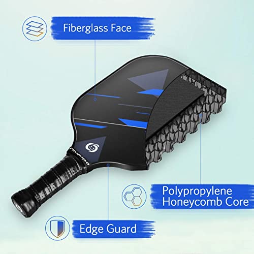 Niupipo Pickleball Paddles, Lightweight Pickleball Rackets W/Fiberglass Surface thumb #1
