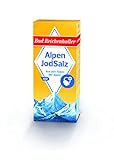mit Jod Bad Reichenhaller Marken JodSalz Reines Alpensalz aus Natursole, 500 gramm