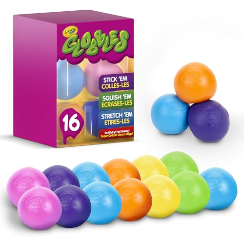 Image of Crayola Globbles, Squish and Fidget Toys, Gift for Kids, 16ct