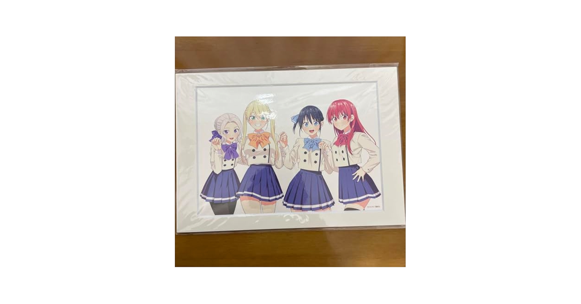 (50名限定)カノジョも彼女　メタリック複製原画 Amazon.co.jp: (50名限定)カノジョも彼女 メタリック複製原画
