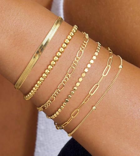 Image of QWALIT Toe Rings for Women Gold Toe Ring Gold Ankets for Women Silver Toe Ring Stainless Steel Waterproof Trendy Anklet no Tarnish