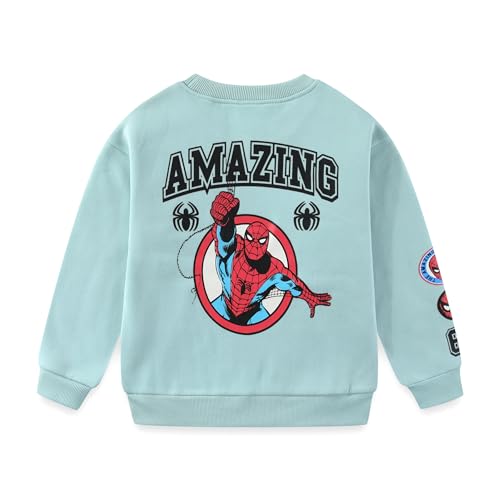 Image of Marvel Spider-Man Boys Sweatshirt and Pant Sets for Toddler to Big Kids