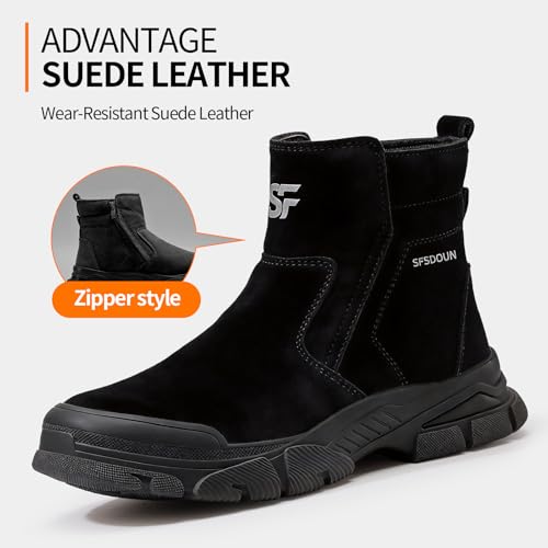 SFSDOUN Fireproof Steel Toe Welding Boots
