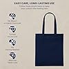 Personalised Tote Bag – Custom Text, Photo, or Logo | Reusable 100% Cotton Shopping, Gym & Beach Bag | Unique Personalised Gift for Women, Teachers, Mother’s Day & Birthdays (Navy) #2