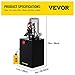 Vevor 20 Quart Hydraulic Power Unit Double Acting Hydraulic Dump Trailer Pump (12V DC Double Action Powering Unit, SAE #6 Ports, 3200 PSI, 20 Quart Steel Reservoir): Industrial & Scientific
