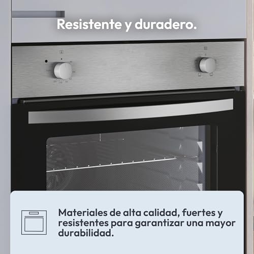 Miniatura 4 de Candy Idea Fidcp X200, Horno Estático, 70l, 2400w, 1 Bandeja Y 1 Rejilla, Ventilación Radial, Limpieza Aquactiva, 4 Funciones, 2 Mandos Mecánicos, Puerta Doble Cristal, Inox Y Negro