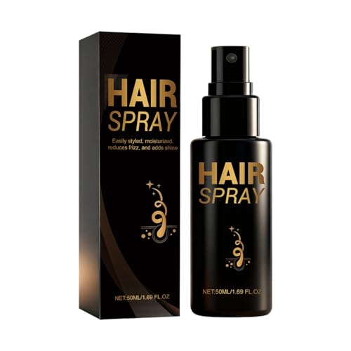 Spray De Estilización Del Cabello - 50ml Spray De Fijación Para El Cabello - Modelador De Peinado De Larga Duración,Para Uso Diario Viaje Gimnasio Fiesta Cosplay Reunión Desplazamientos Después De La