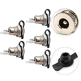 DC099 DC-Steckdosen-Set für 5,5 x 2,1 mm und 5,5 x 2,51 mm DC-Eingangsanwendungen in Haushaltsgeräten, Spielzeug, Fitness und Sicherheit, 5-teiliges Set (DC-099-5,5 x 2,1 mm)