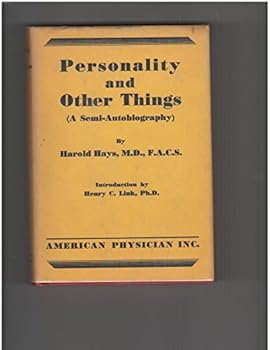 Hardcover Personality and Other Things (a Semi-Autobiography) Book