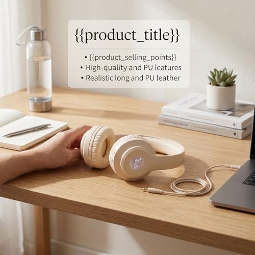 Auriculares de radio FM con 24 horas de reproducción continua y entrada auxiliar 3