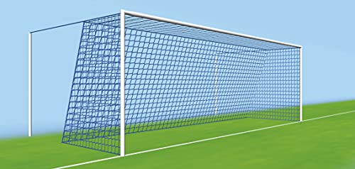 Cordamanía 7 Red para porterías de Futbol, Adultos Unisex, Blanco, 6,10x2,10x1,00x1,50