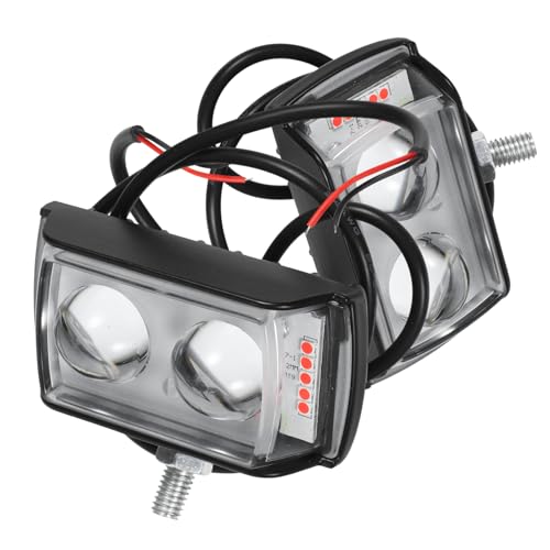 Foco intermitente LED Amosfun para camiones y luz de trabajo todoterreno