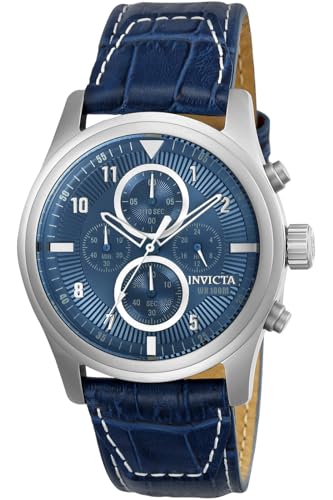Invicta 22977 Aviator Montre Homme acier inoxydable Quartz Cadran violet