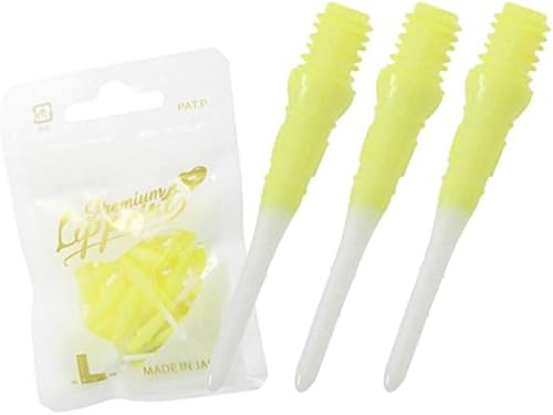 Miniatura 97 de Premium Lippoint Soft Tip Dart Points 2BA Thread 3 Lengths 30 & 60 Count Manzana 2-Tone