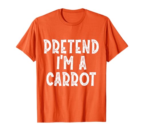 Amusant Halloween Party Pretend I'm a Carrot T-Shirt
