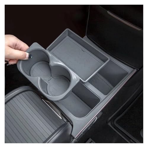 Solutions de rangement pour véhicules ZEEKR X : boîte double couche anti-glisse - 5