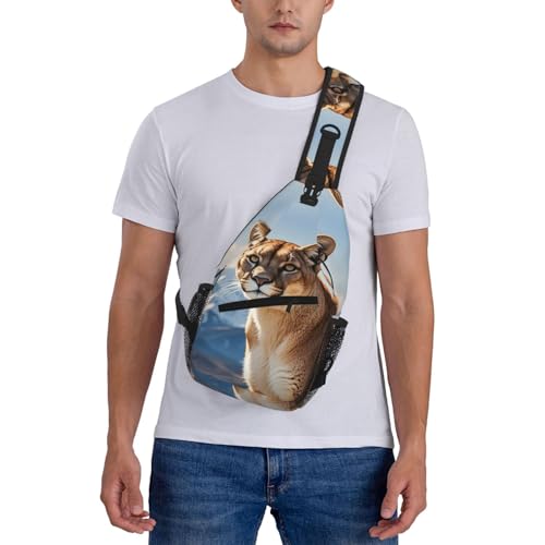 Bolso tipo Sling Panther para senderismo y viaje unisex miniatura 2