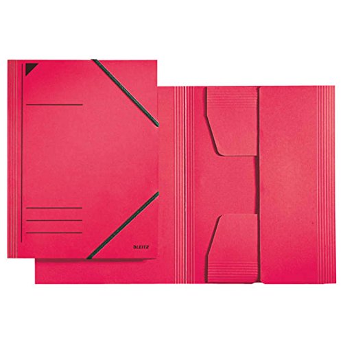 Preisvergleich Produktbild LEITZ Eckspannermappe, DIN A4, Karton 320 g qm, rot