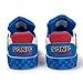 Sonic The Hedgehog Court Sneakers for Youths, Blue+Red, Size 11